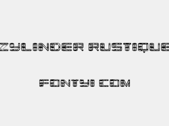 Zylinder Rustique