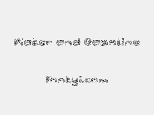 Water and Gasoline