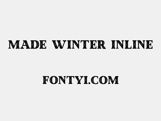 Made Winter Inline