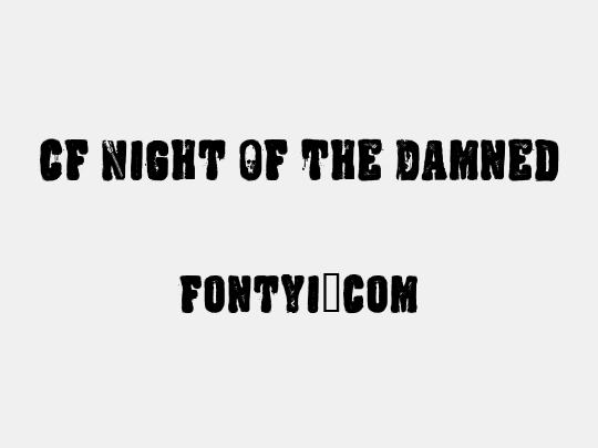 CF Night Of The Damned