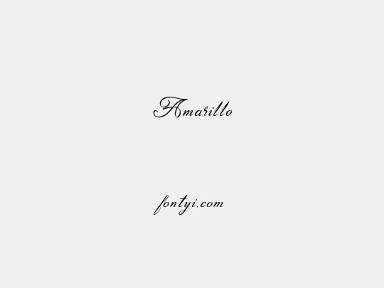 Amarillo