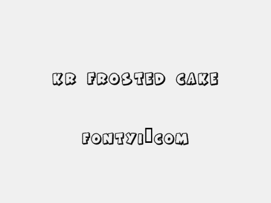 KR Frosted Cake