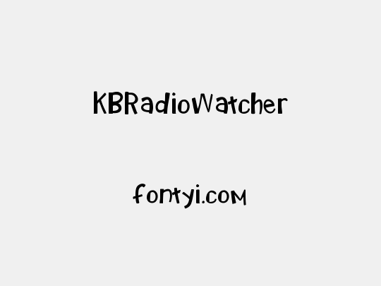 KBRadioWatcher