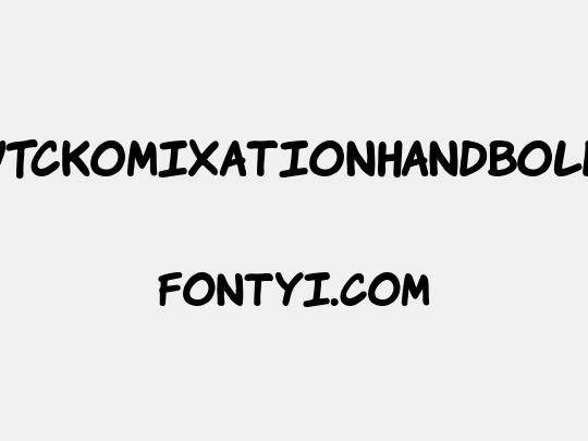 VTCKomixationHandBold