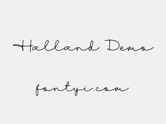 Halland Demo