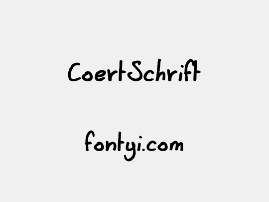 CoertSchrift