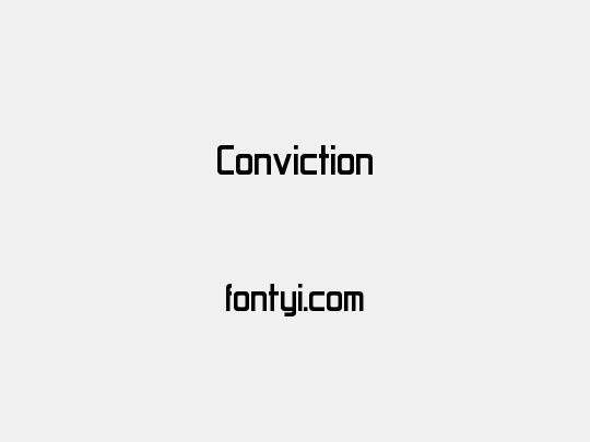 Conviction