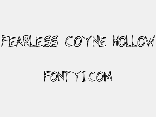 Fearless Coyne Hollow
