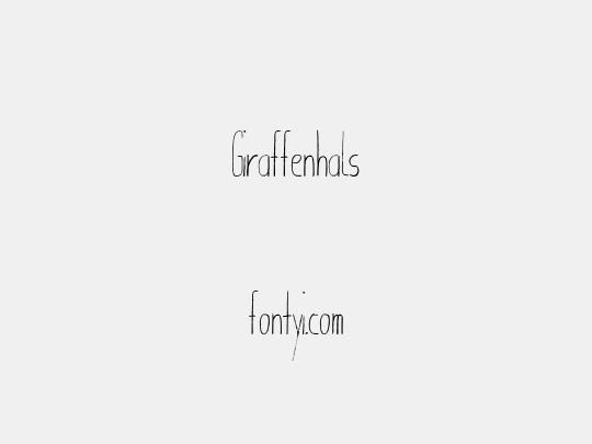 Giraffenhals