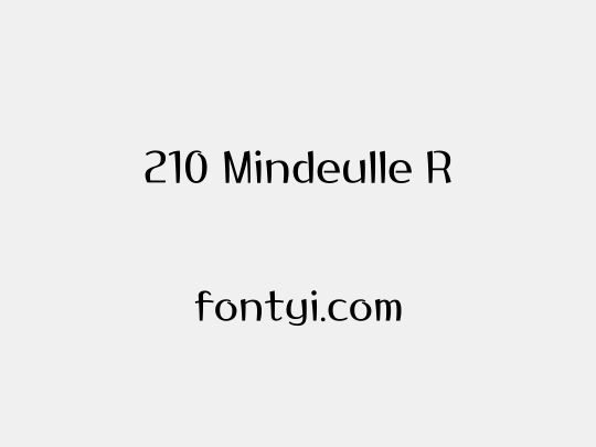 210 Mindeulle R