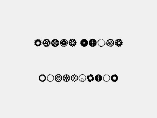Gears Icons