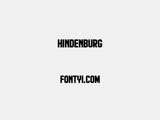 Hindenburg