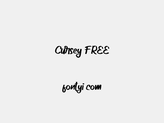Cursey FREE