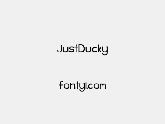 JustDucky