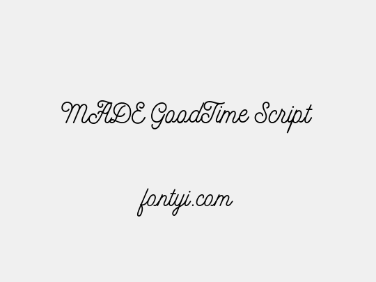 MADE GoodTime Script