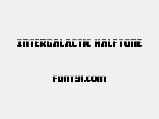 Intergalactic Halftone