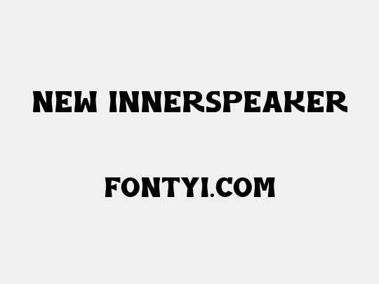 New Innerspeaker