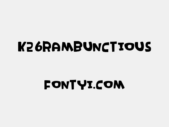 K26Rambunctious