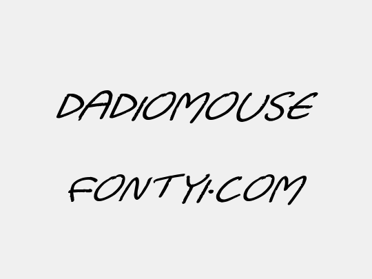 Dadiomouse