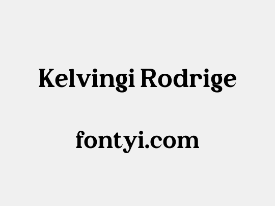 Kelvingi Rodrige