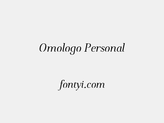 Omologo Personal