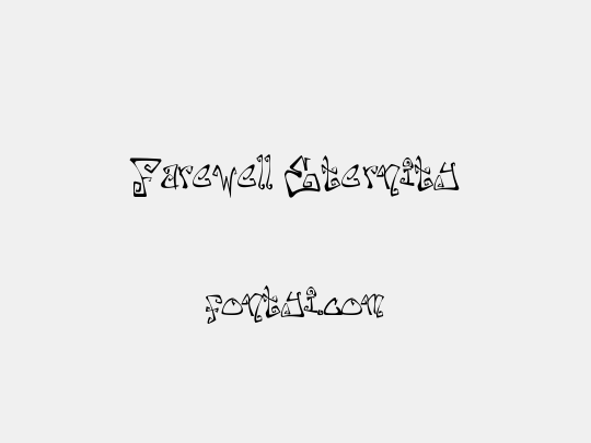 Farewell Eternity