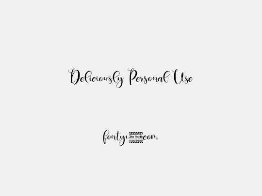 Deliciously Personal Use