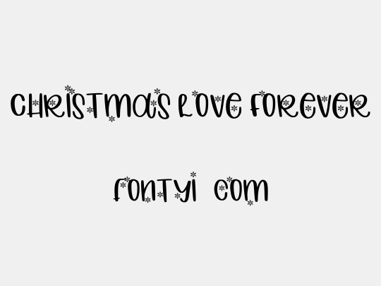 Christmas Love Forever