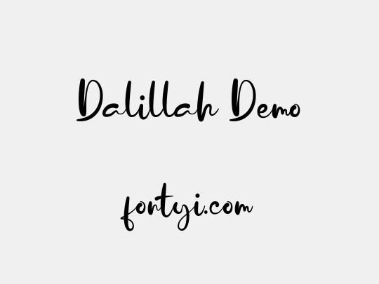 Dalillah Demo