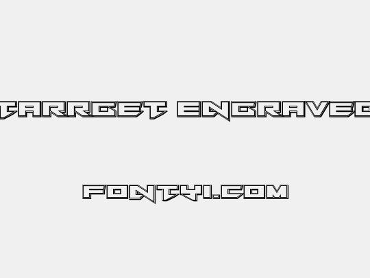 Tarrget Engraved