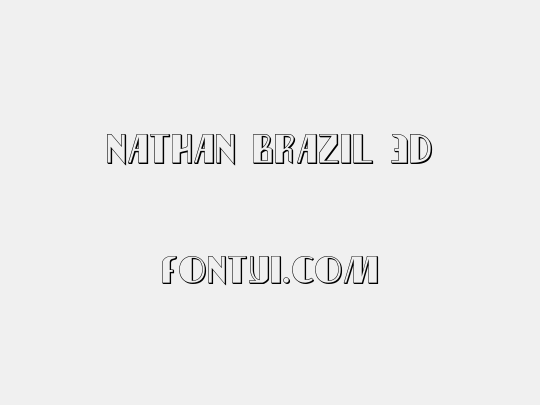Nathan Brazil 3D