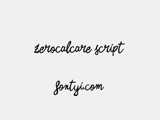 Zerocalcare Script