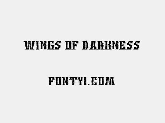 Wings of Darkness