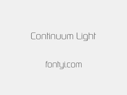 Continuum Light