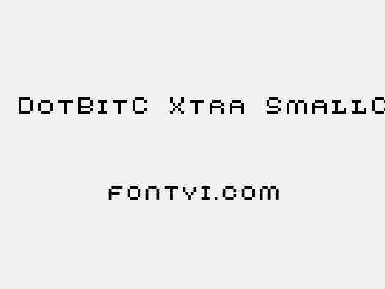 AuX DotBitC Xtra SmallCaps