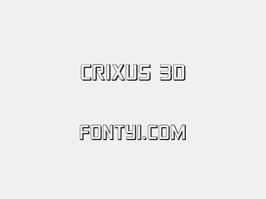 Crixus 3D