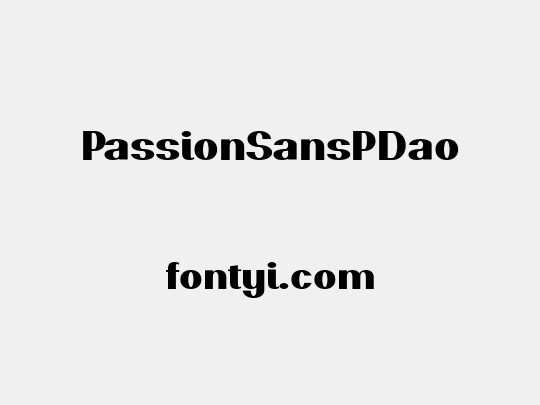 PassionSansPDao