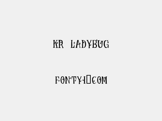 KR Ladybug