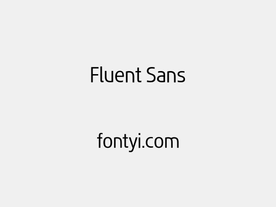 Fluent Sans