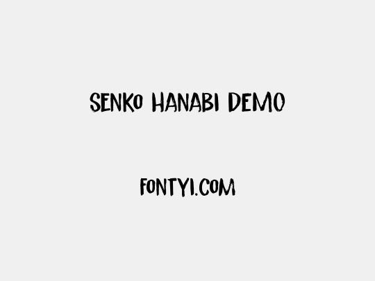 Senko Hanabi DEMO