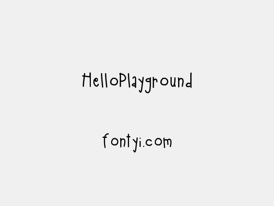 HelloPlayground