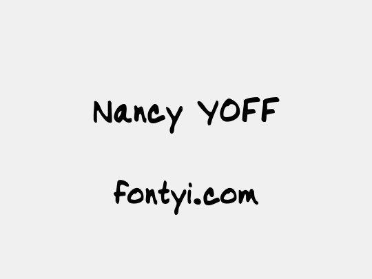 Nancy YOFF