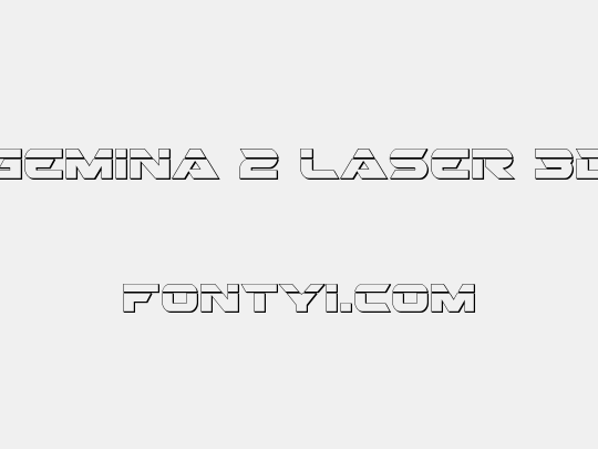 Gemina 2 Laser 3D