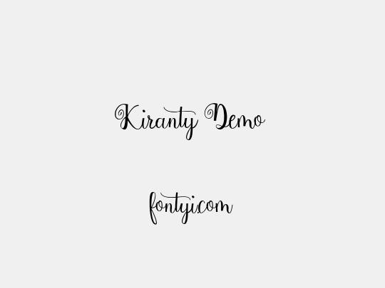 Kiranty Demo