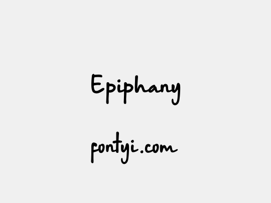 Epiphany