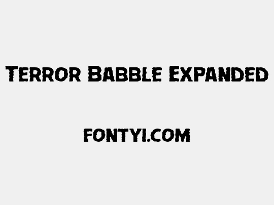 Terror Babble Expanded