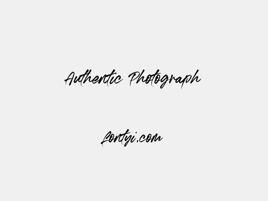 Authentic Photograph