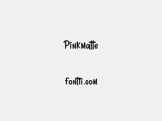 Pinkmatte