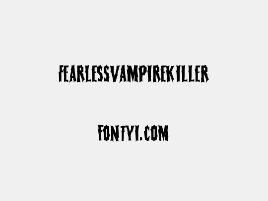 FearlessVampireKiller