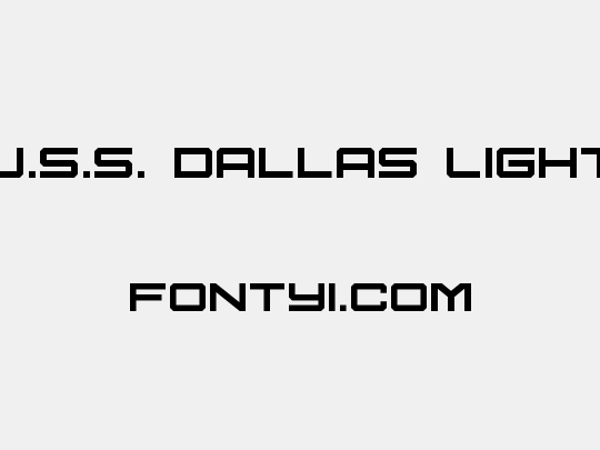 U.S.S. Dallas Light